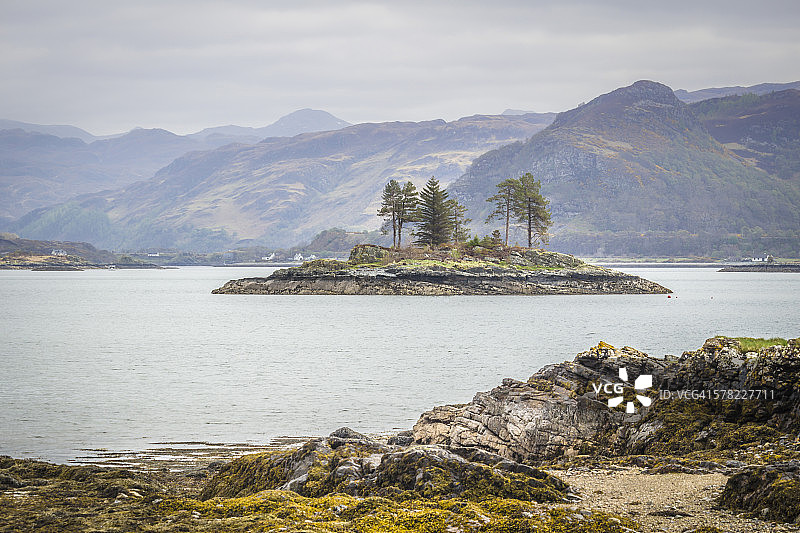 卡伦湖湾，普洛克顿图片素材