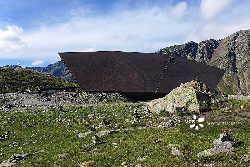 奥地利/意大利边境的蒂梅尔斯约赫博物馆图片素材