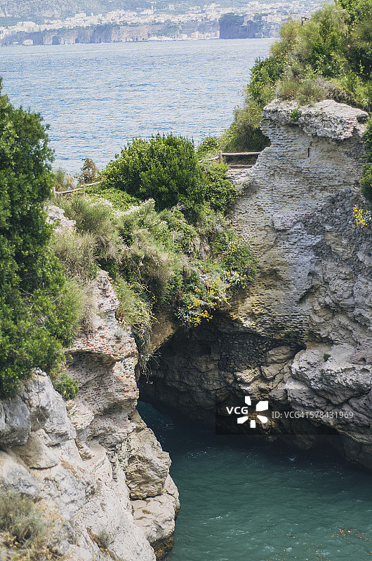索伦托海湾景观图片素材