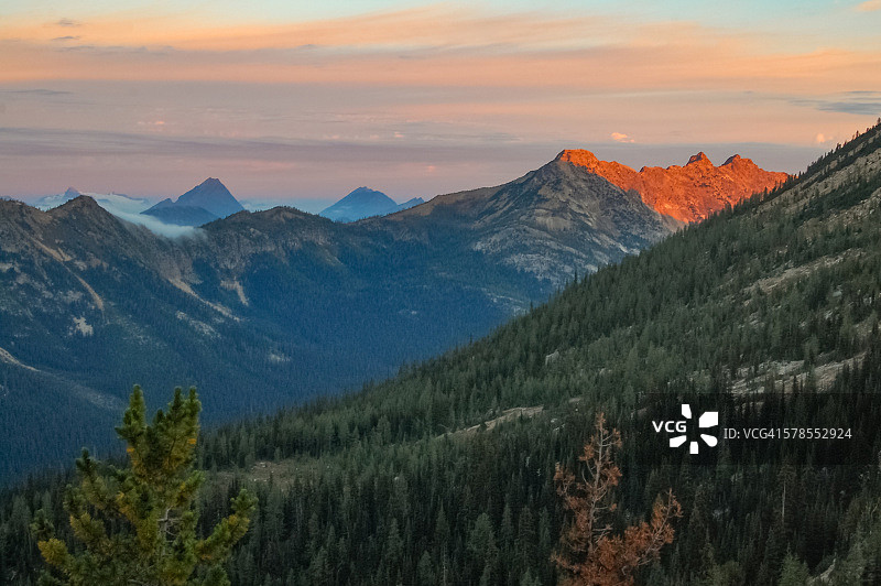 梅托西河西叉的早晨图片素材