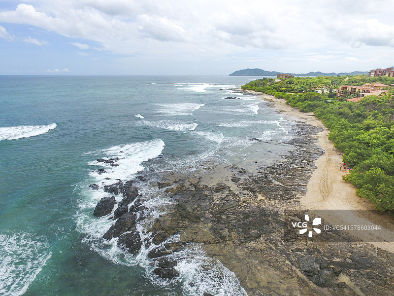 哥斯达黎加瓜纳卡斯特兰戈斯塔海滩图片素材