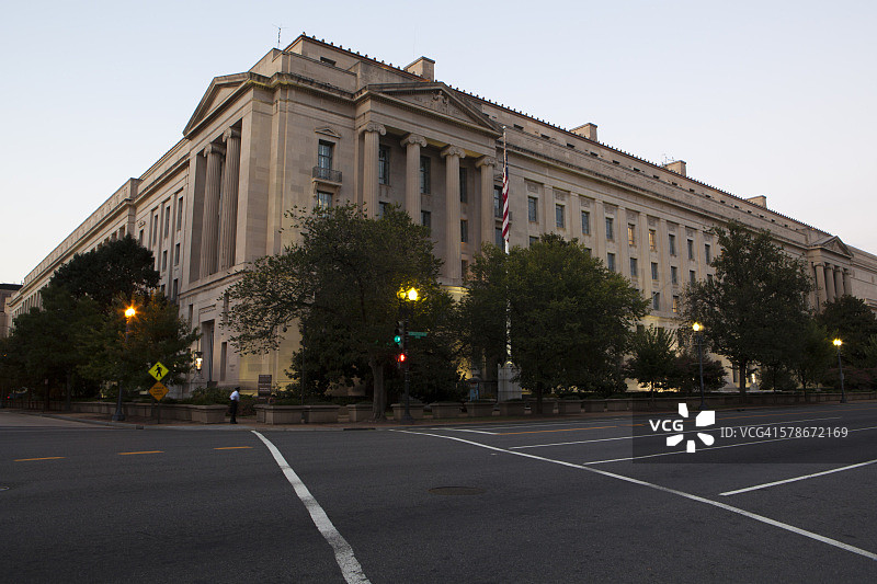 美国司法部大楼图片素材