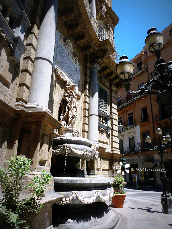 巴勒莫四角区图片素材