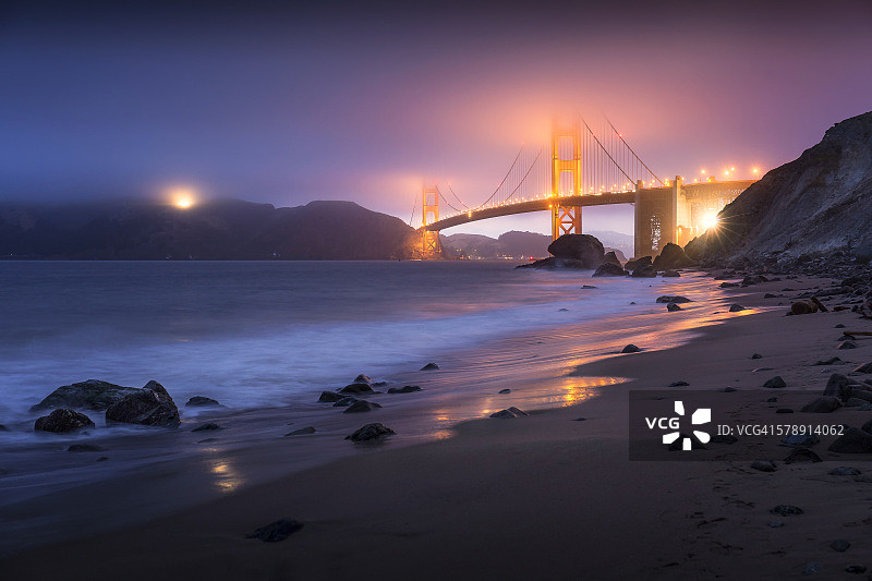 美国旧金山金门大桥图片素材
