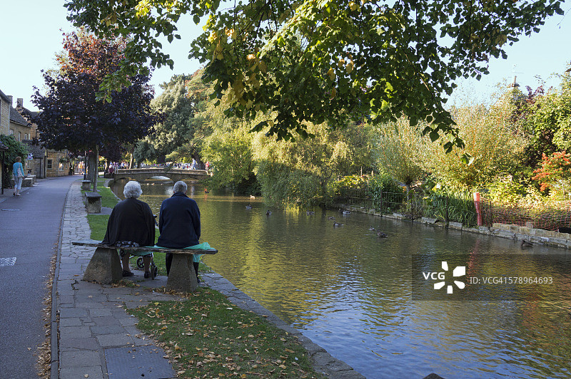 温德拉什河，水上伯顿图片素材
