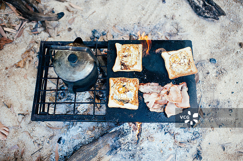 露营美食图片素材