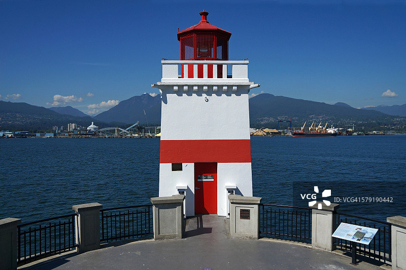 布罗克顿角灯塔图片素材