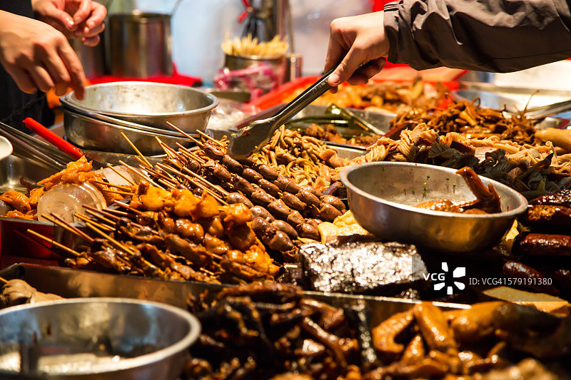 中国台湾夜市图片素材