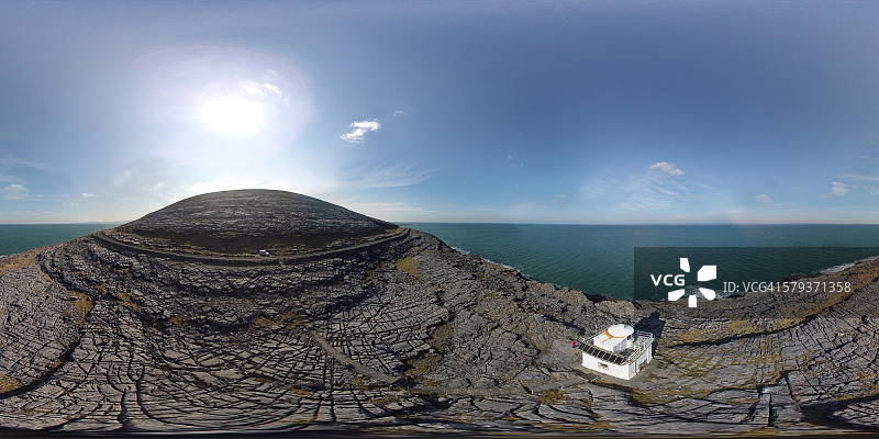 黑头灯塔和伯伦石灰岩生态系统图片素材