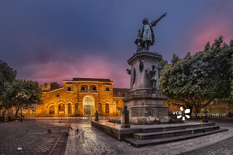 多米尼加共和国圣多明各主教座堂图片素材