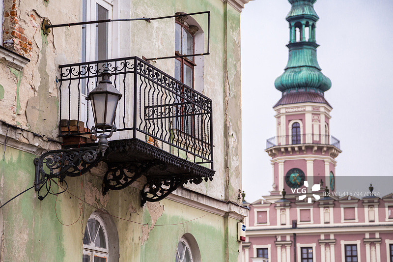 波兰扎莫希奇市政厅图片素材