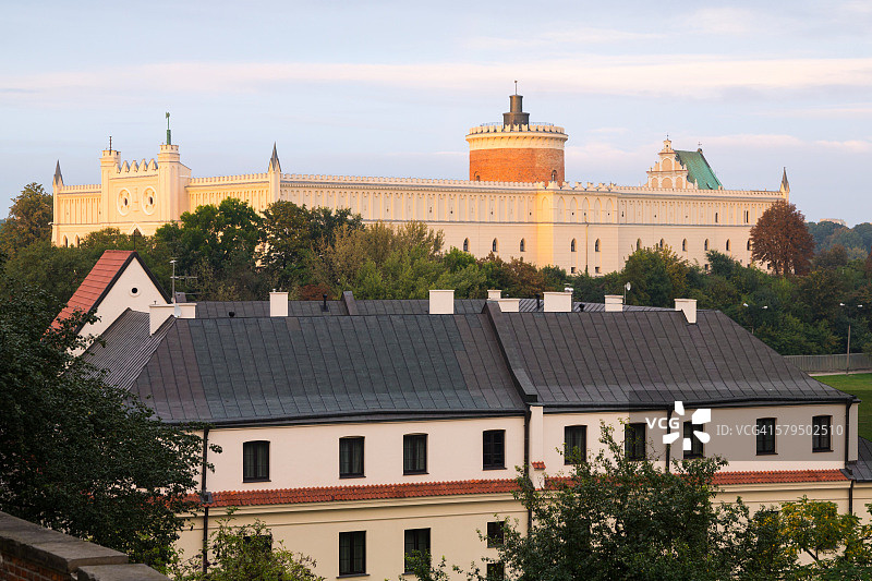波兰卢布林城堡图片素材
