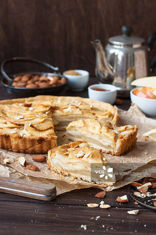 苹果馅饼图片素材