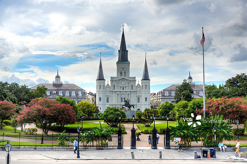 新奥尔良圣路易斯大教堂图片素材