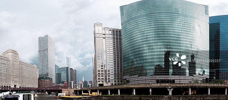 芝加哥西瓦克大道333号图片素材