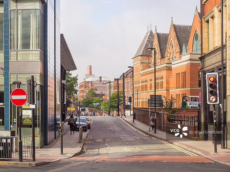 曼彻斯特城市警察和巡回法庭图片素材