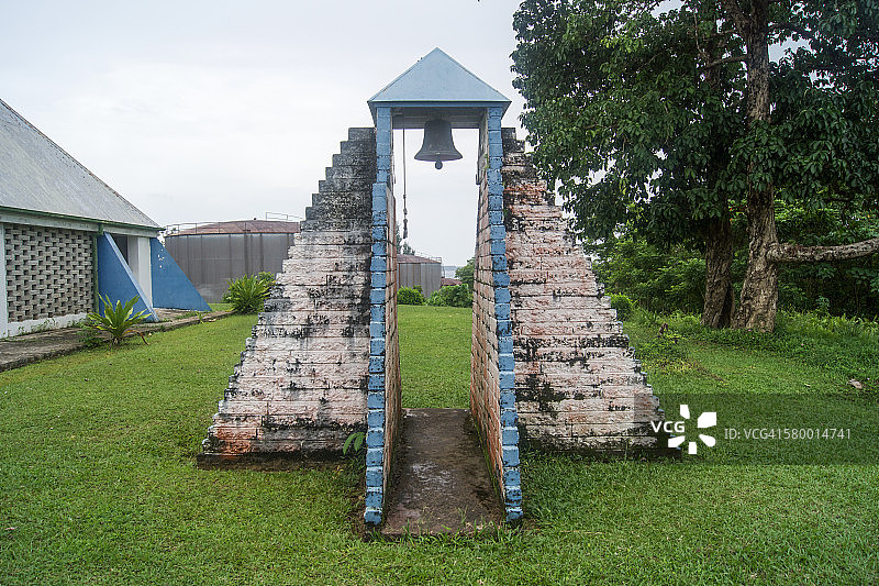 马努斯岛教堂钟图片素材