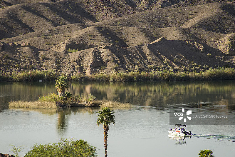 亚利桑那州的思科湖休闲区图片素材
