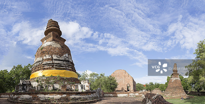 泰国阿瑜陀耶玛哈永寺图片素材