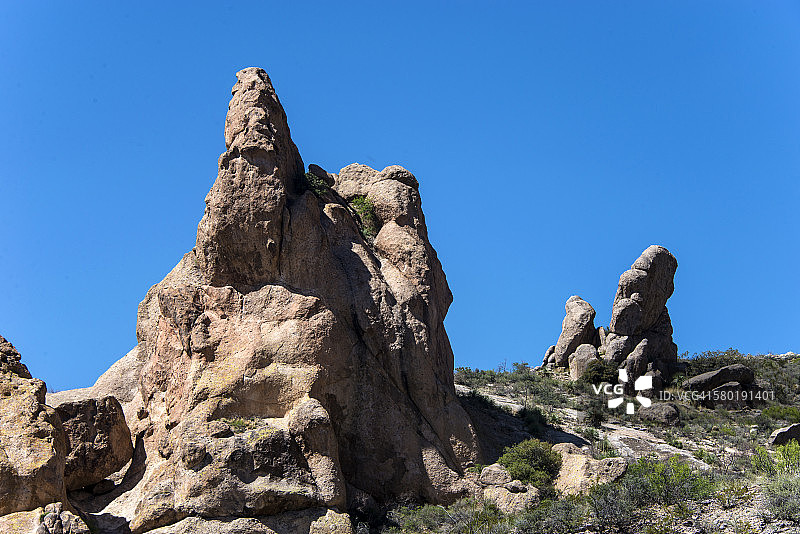 风琴山脉-沙漠峰国家纪念碑图片素材