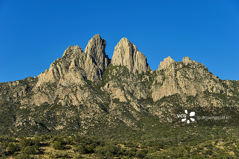 风琴山脉-沙漠峰国家纪念碑图片素材