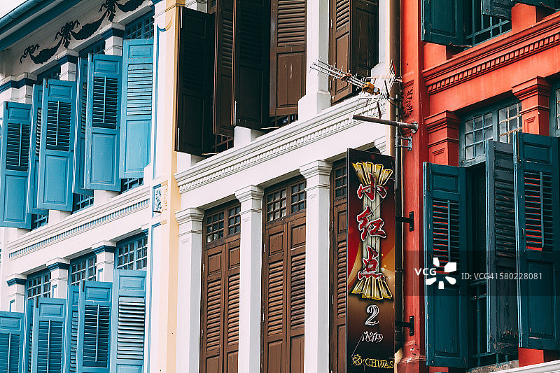 新加坡唐人街图片素材