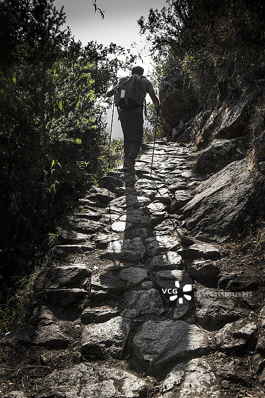 马丘比丘印加古道徒步之旅图片素材