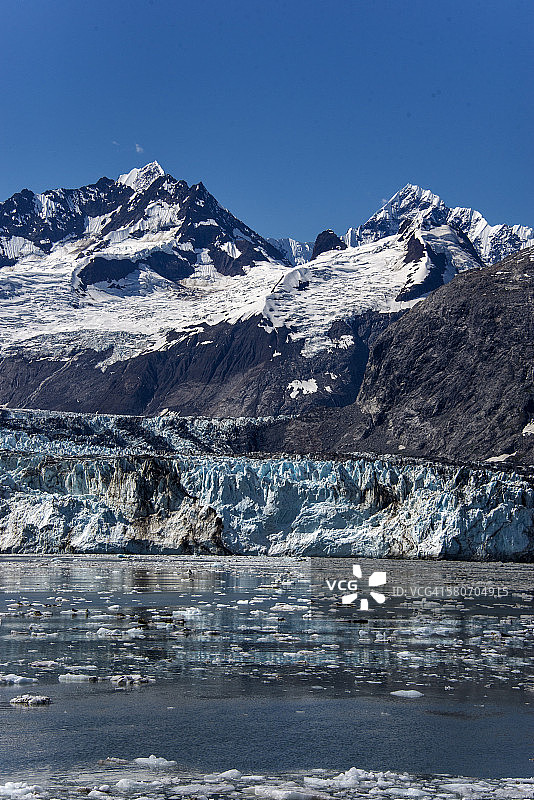 约翰斯·霍普金斯冰川图片素材