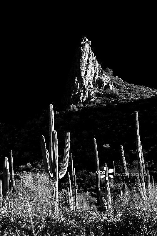 迷信山荒野图片素材