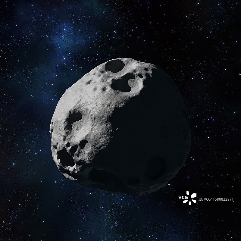 小行星艺术作品图片素材