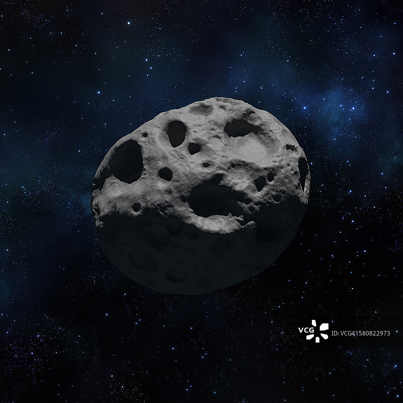 小行星艺术作品图片素材