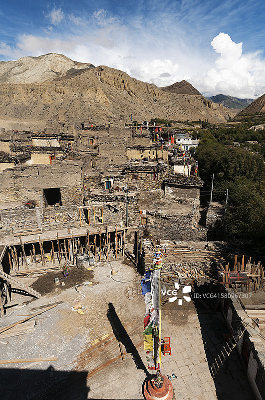 卡格贝尼村庄图片素材