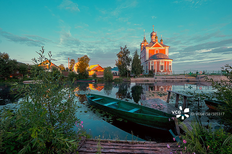 俄罗斯佩列斯拉夫尔-扎列斯基镇图片素材