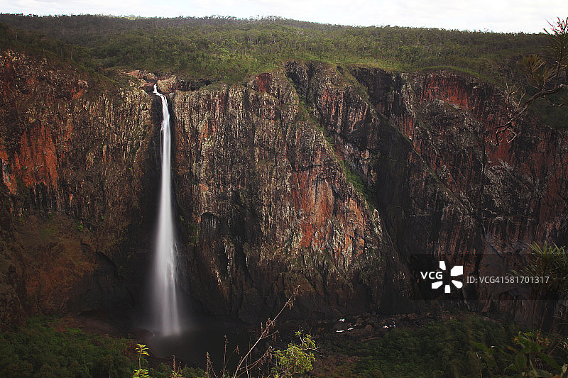 澳大利亚沃勒曼瀑布图片素材
