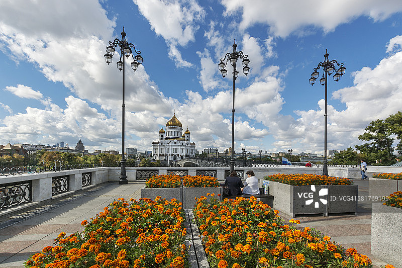 俄罗斯莫斯科救世主大教堂图片素材