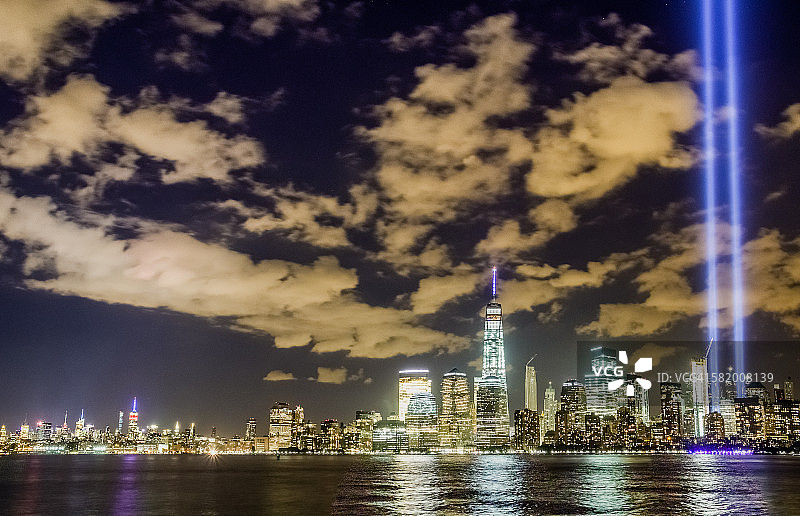 光之致敬图片素材