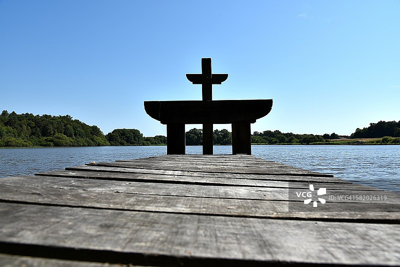 索洛涅浮桥图片素材