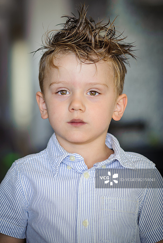 男孩发型图片素材