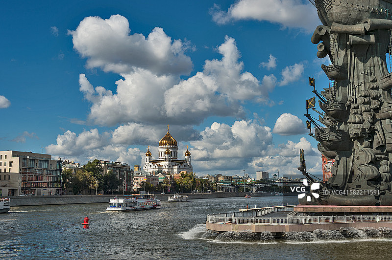 莫斯科河图片素材