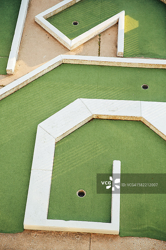 迷你高尔夫球场图片素材