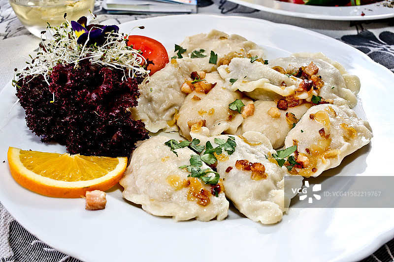 波兰饺子图片素材