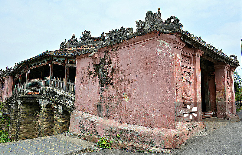 会安的日本桥图片素材