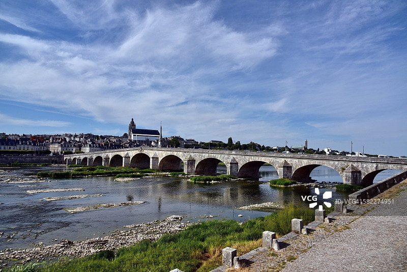 卢瓦尔河桥图片素材