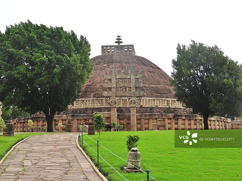 桑奇佛塔图片素材