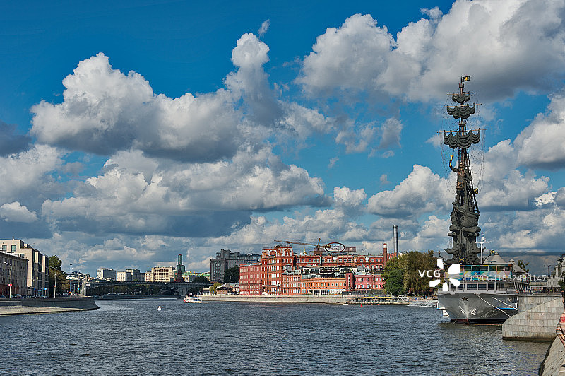 莫斯科河图片素材