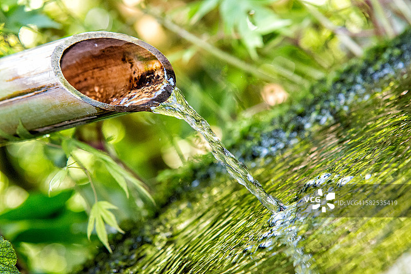 日本的喷泉图片素材