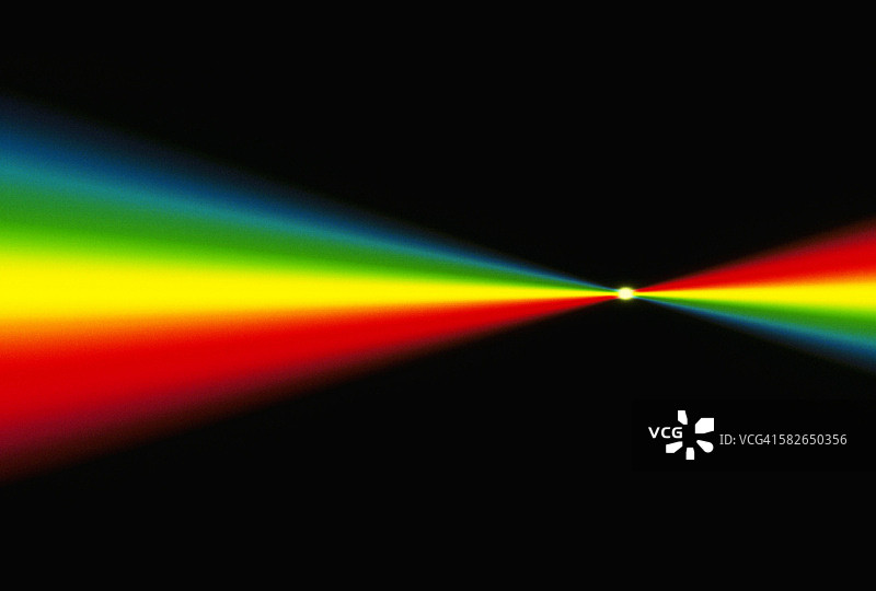彩虹光谱图片素材