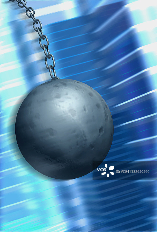 拆迁铁球图片素材