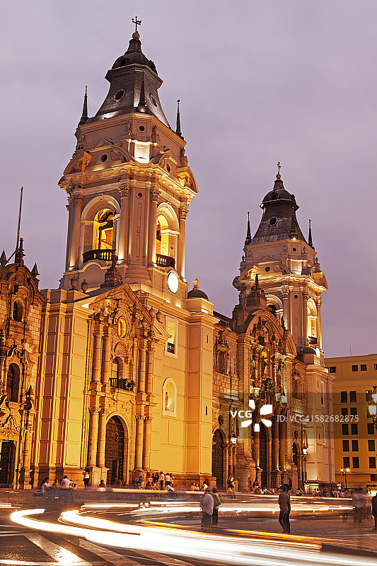 利马大教堂图片素材