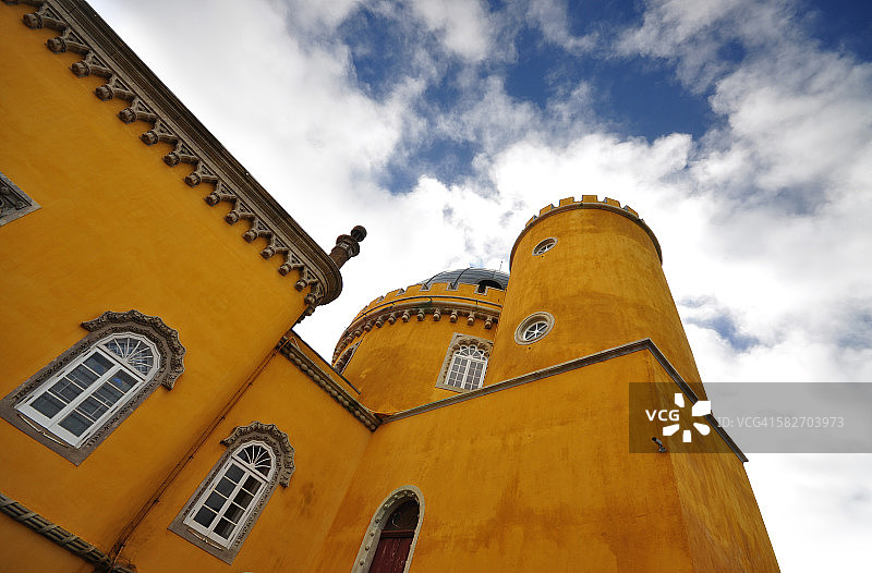 佩纳宫，辛特拉图片素材